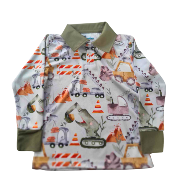 Toddler Dino Fishing Shirt